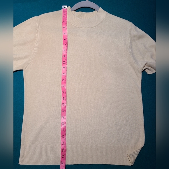 Sag Harbor mock neck pullover knit top - Picture 5 of 6